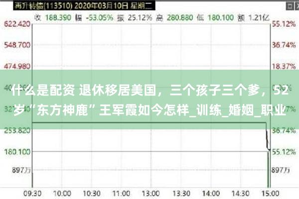 什么是配资 退休移居美国，三个孩子三个爹，52岁“东方神鹿”王军霞如今怎样_训练_婚姻_职业